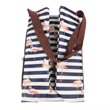 'Flamingo Zip n' Go' Beach Bag